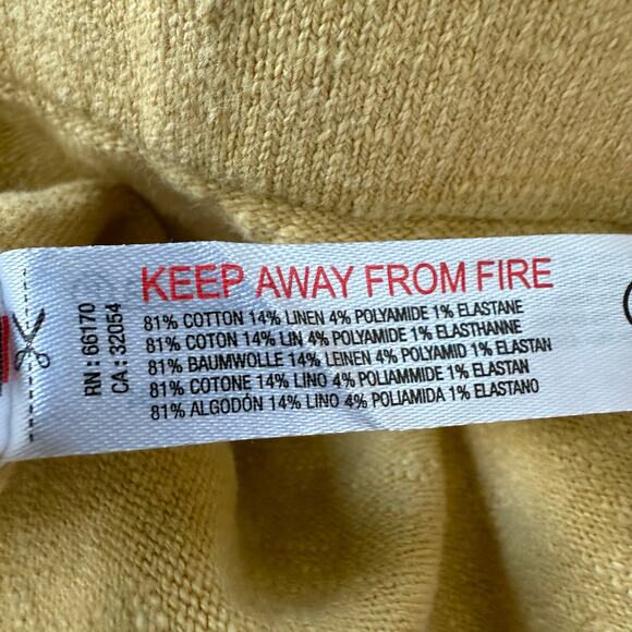 Free People romper knit cotton linen elastic waist boho summer stretchy Small - Picture 9 of 10